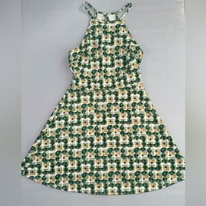 S Altard State Green Patterned Dress